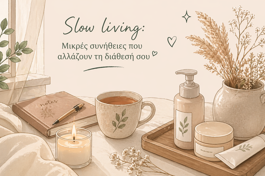 Slow Living: Μικρές συνήθειες που αλλάζουν τη διάθεσή σου